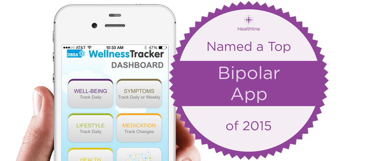 Special recognition for the Vervocity DBSA WellnessTracker App