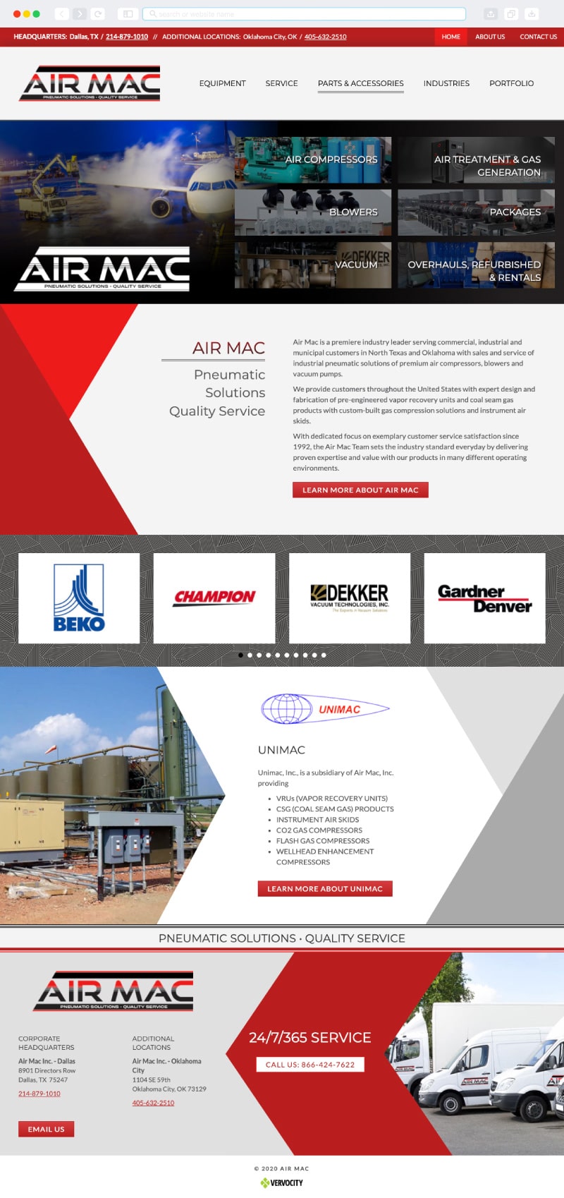 Air Mac Homepage | Vervocity