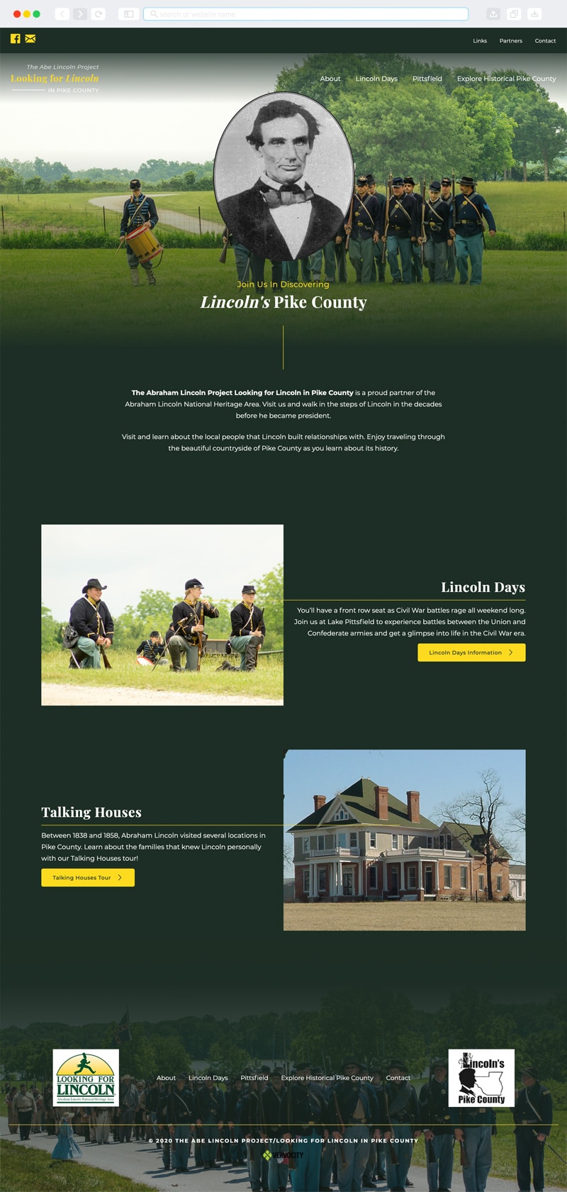 The Abe Lincoln Project Homepage | Vervocity