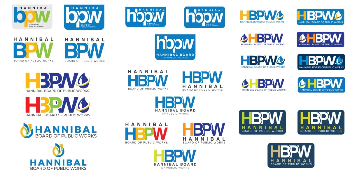 Hannibal Board of Public Works - Logo Development